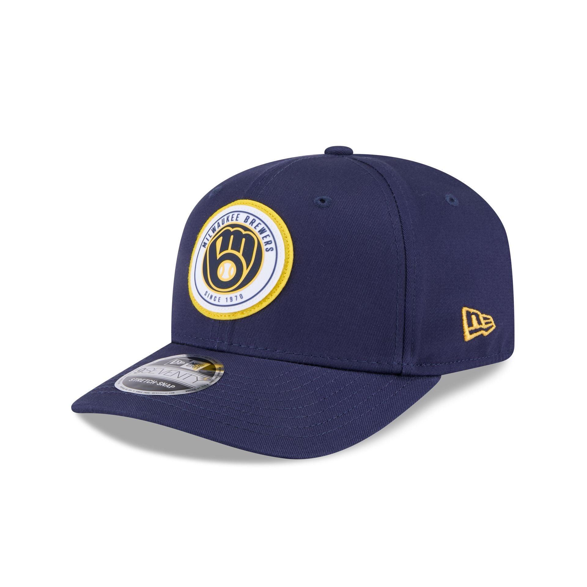 Houston Astros Home Authentic Collection 9SEVENTY Stretch-Snap Hat Male Product Image