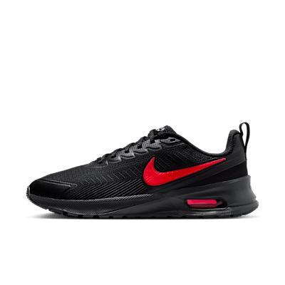 Nike Air Max Nuaxis Men's Running Shoes, Women's, Size: 12, Black University Red Product Image
