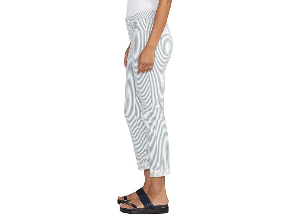 Jag Jeans Carter Girlfriend (Railroad Stripe) Women's Jeans Product Image