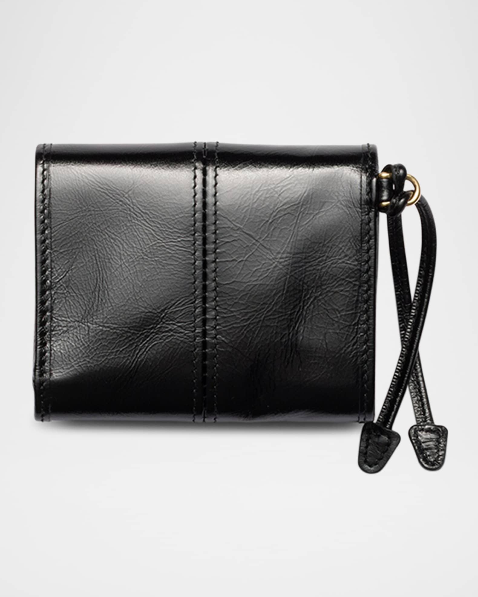 Small Trifold Leather Wallet Product Image