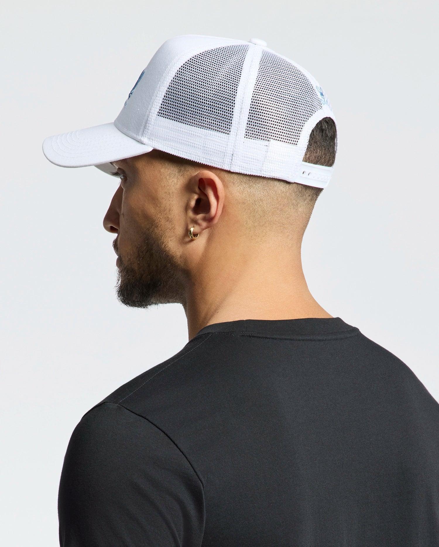 MENS OCEANIA EMBROIDERED GRAPHIC TRUCKER HAT - B6A554F200 Male Product Image