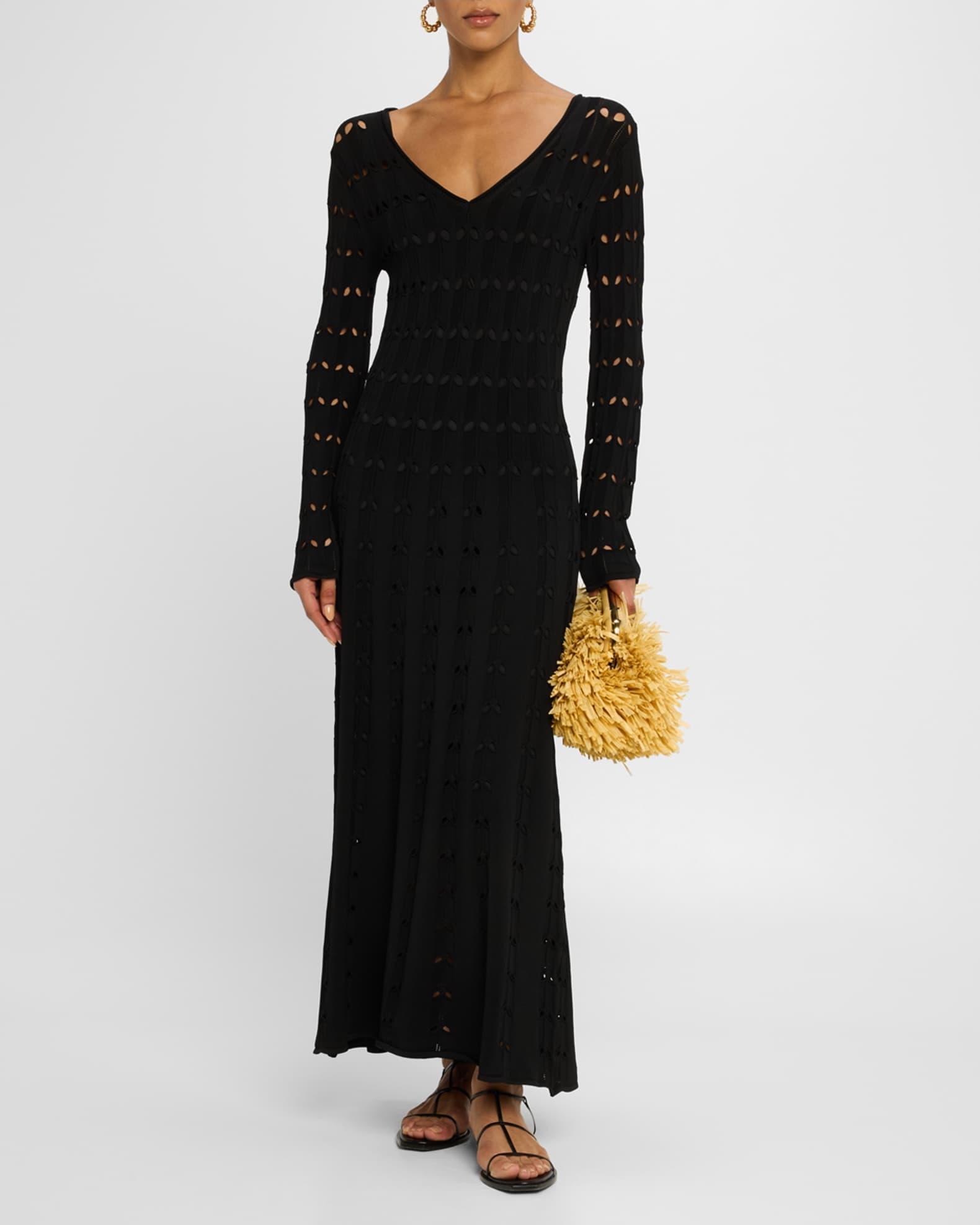 Rhiannon Pointelle Maxi Dress Product Image