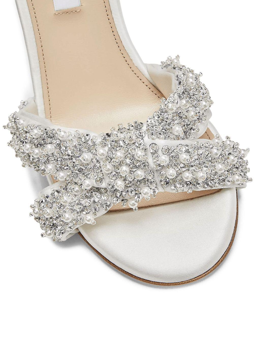 105mm Melodie crystal-embellished sandals Product Image