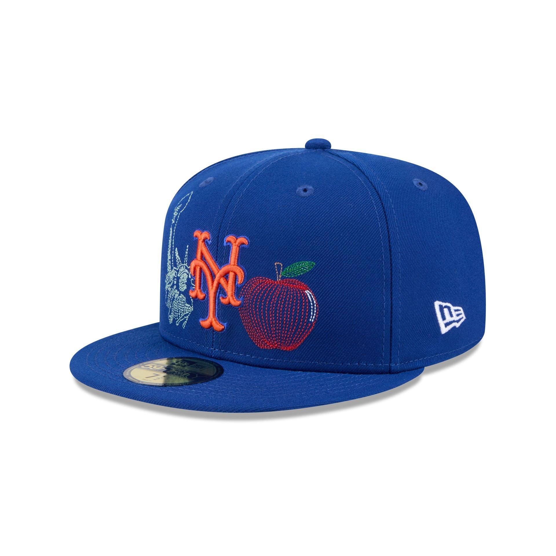 New York Mets State Stitch 59FIFTY Fitted Hat Male Product Image