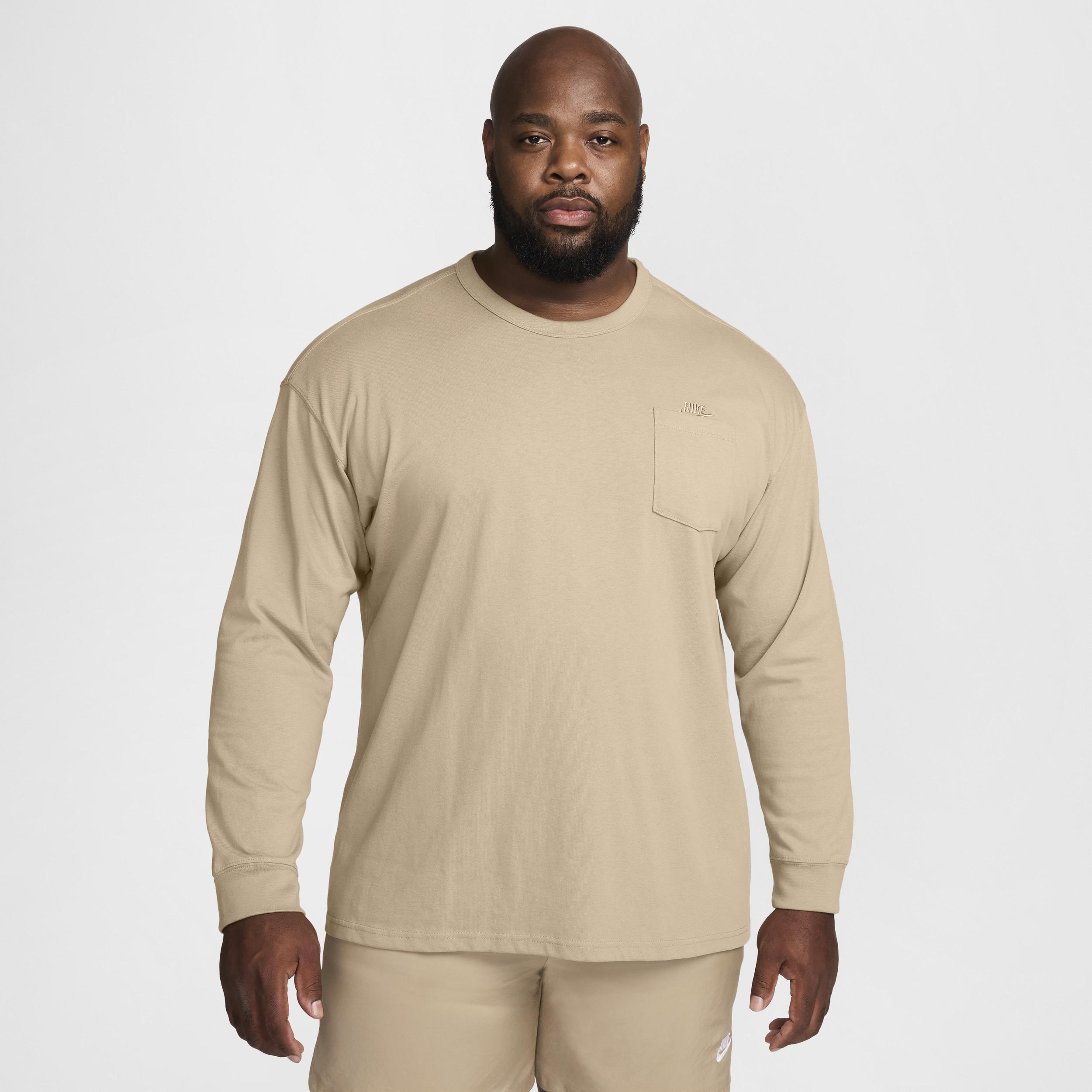 Mens Nike Sportswear Premium Essentials Long-Sleeve Pocket T-Shirt Product Image