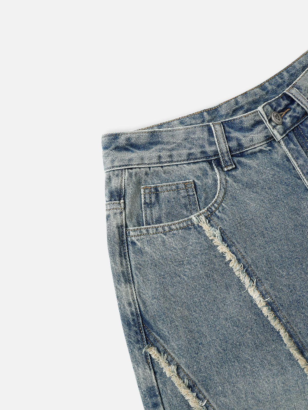Aelfric Eden Fringe Baggy Jeans Product Image