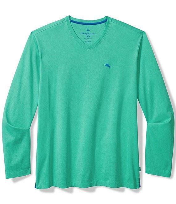 Tommy Bahama Bali Skyline V-Neck Long Sleeve T-Shirt Product Image