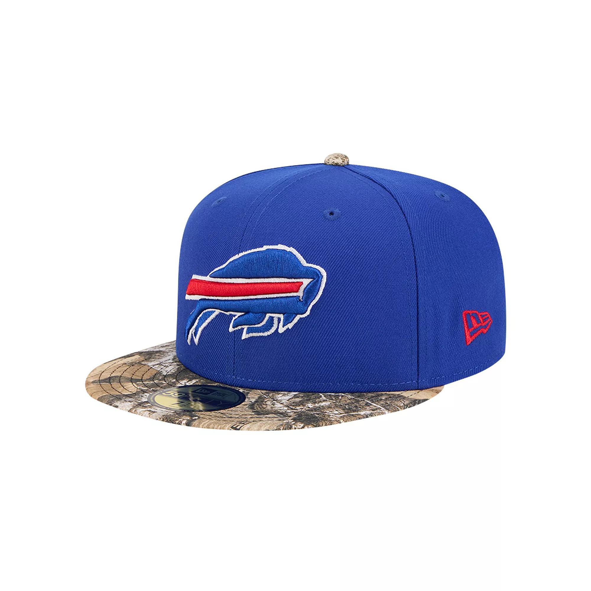 Men's New Era Royal Buffalo Bills Active Two-Tone Camo 59FIFTY Fitted Hat, Size: 7 7/8, Blue Product Image