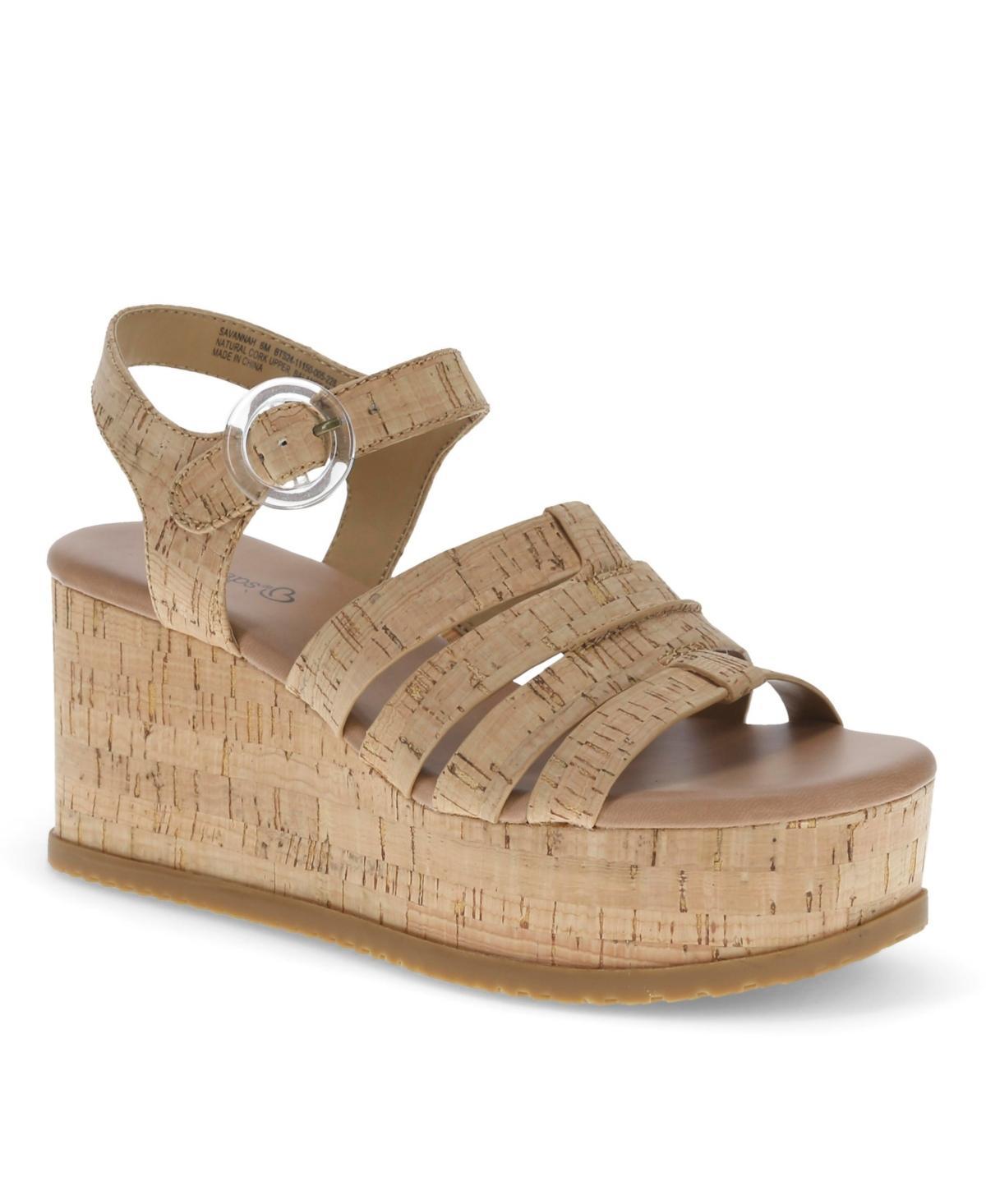 Baretraps Savannah Womens Wedge Sandals Product Image