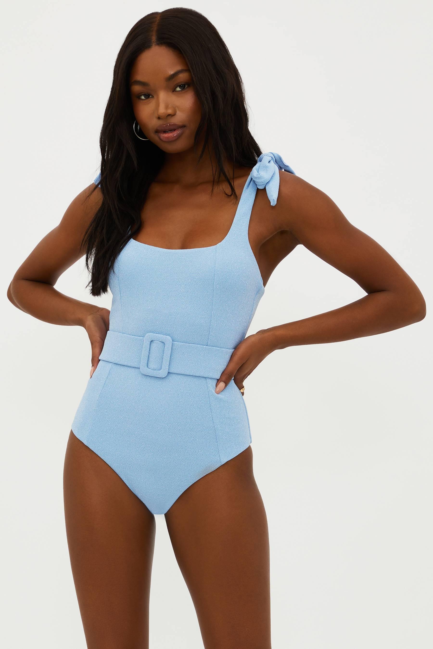 Sydney One Piece Denim Scrunch Product Image