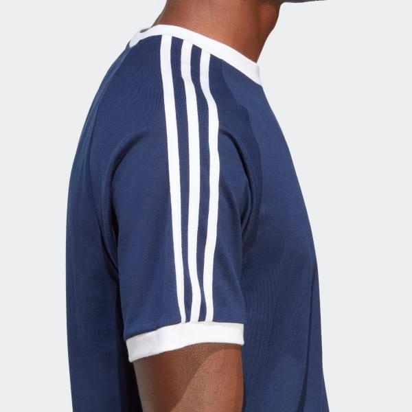 adidas Adicolor Classics 3-Stripes Tee Green S Mens Product Image