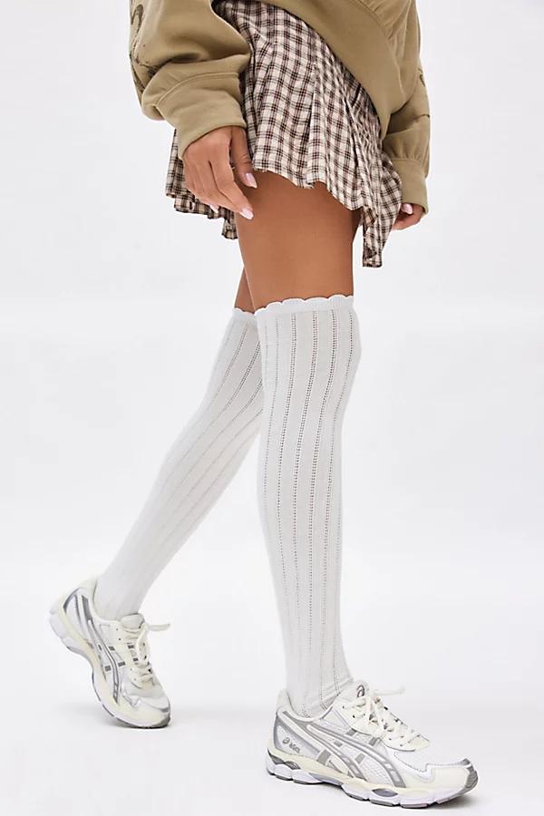 Pointelle Over-The-Knee Sock Womens at Urban Outfitters Product Image