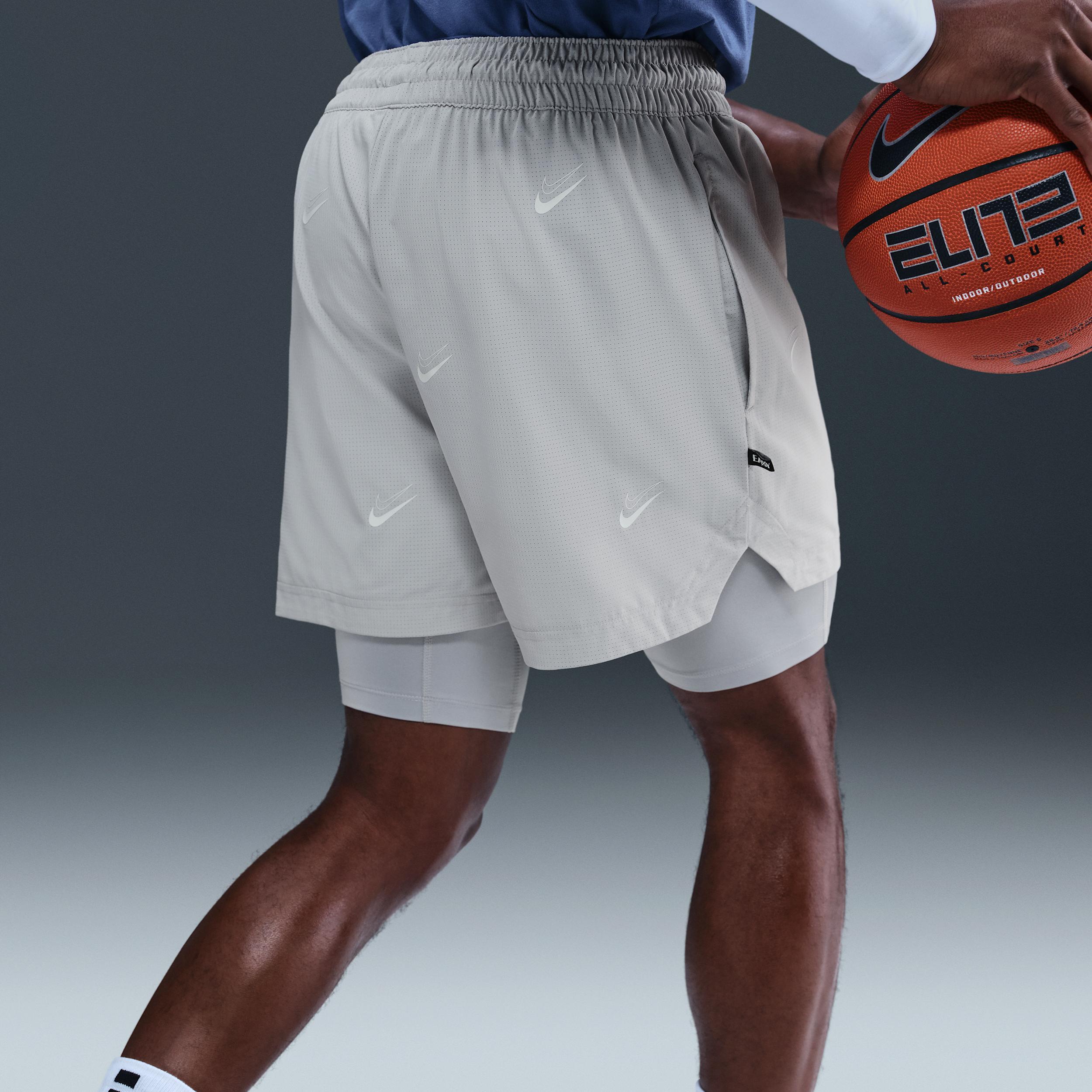 Nike Men's KD DNA 2-in-1 4" Basketball Shorts Product Image