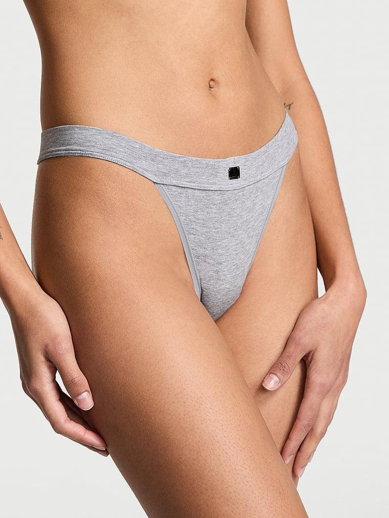 Logo Cotton Tanga Panty Product Image