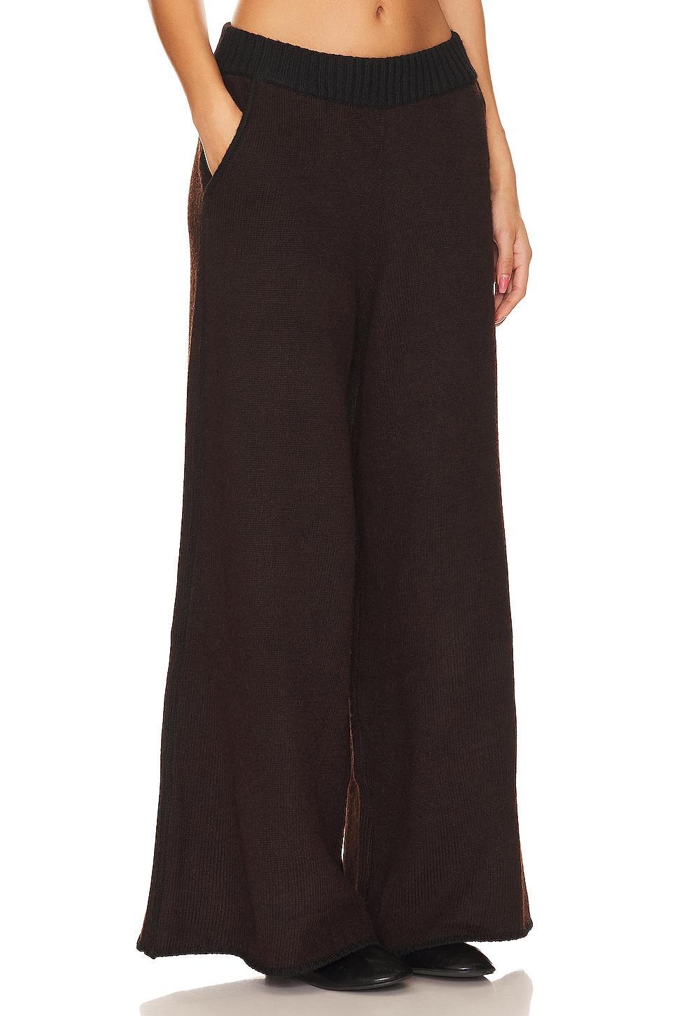Piped Wide Leg Pull On Knit Pant WeWoreWhat Product Image