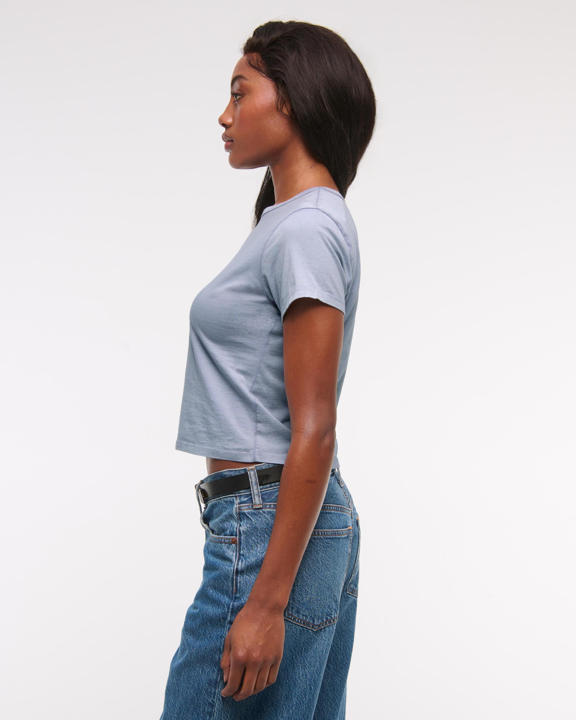 Essential Polished Body-Skimming Tee Product Image