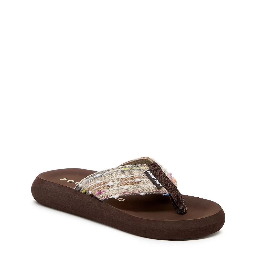Rocket Dog Spotlight 2 Women's Flip Flop Sandals, Size: 6, Brown Team Product Image