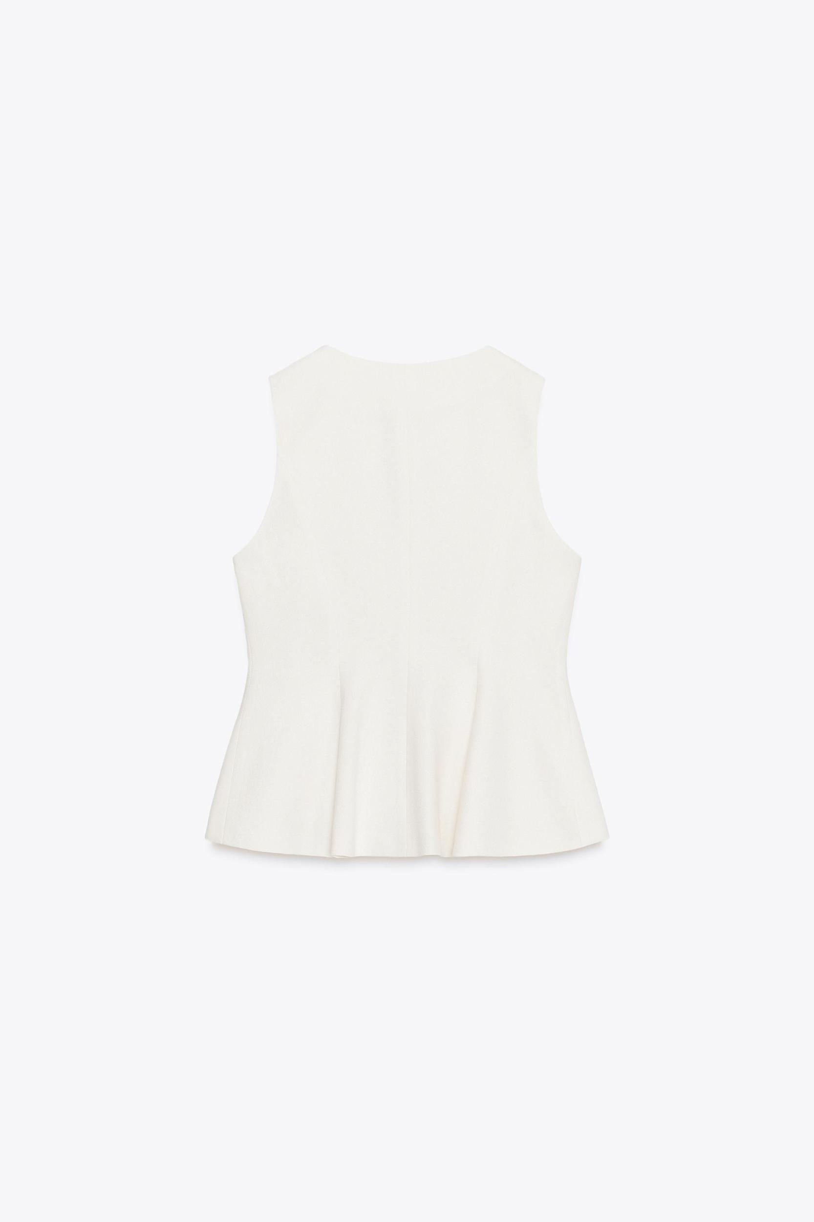 PEPLUM VEST Product Image