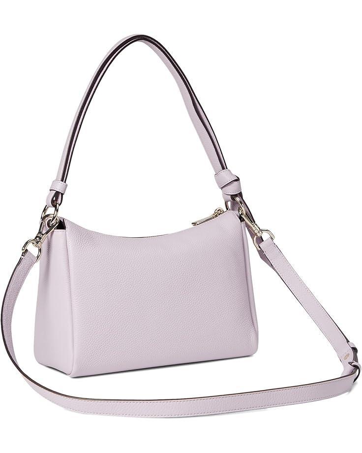 Deco Pebbled Leather Hobo Product Image