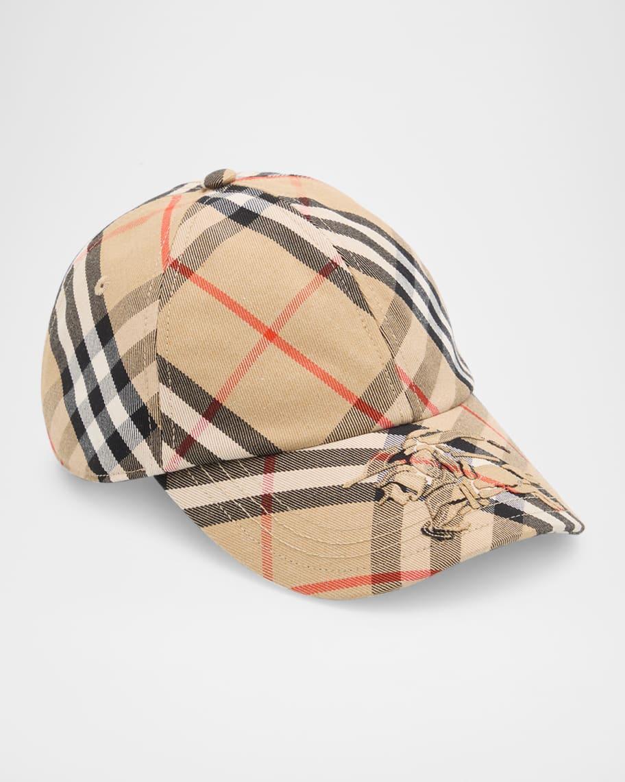 Mens Check EKD Baseball Cap Product Image