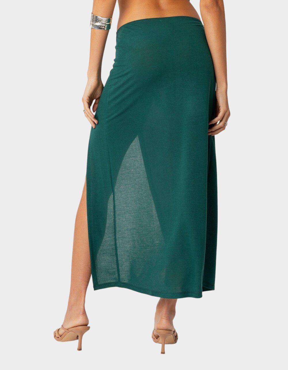 EDIKTED Nyssa Wrap Midi Skirt Product Image