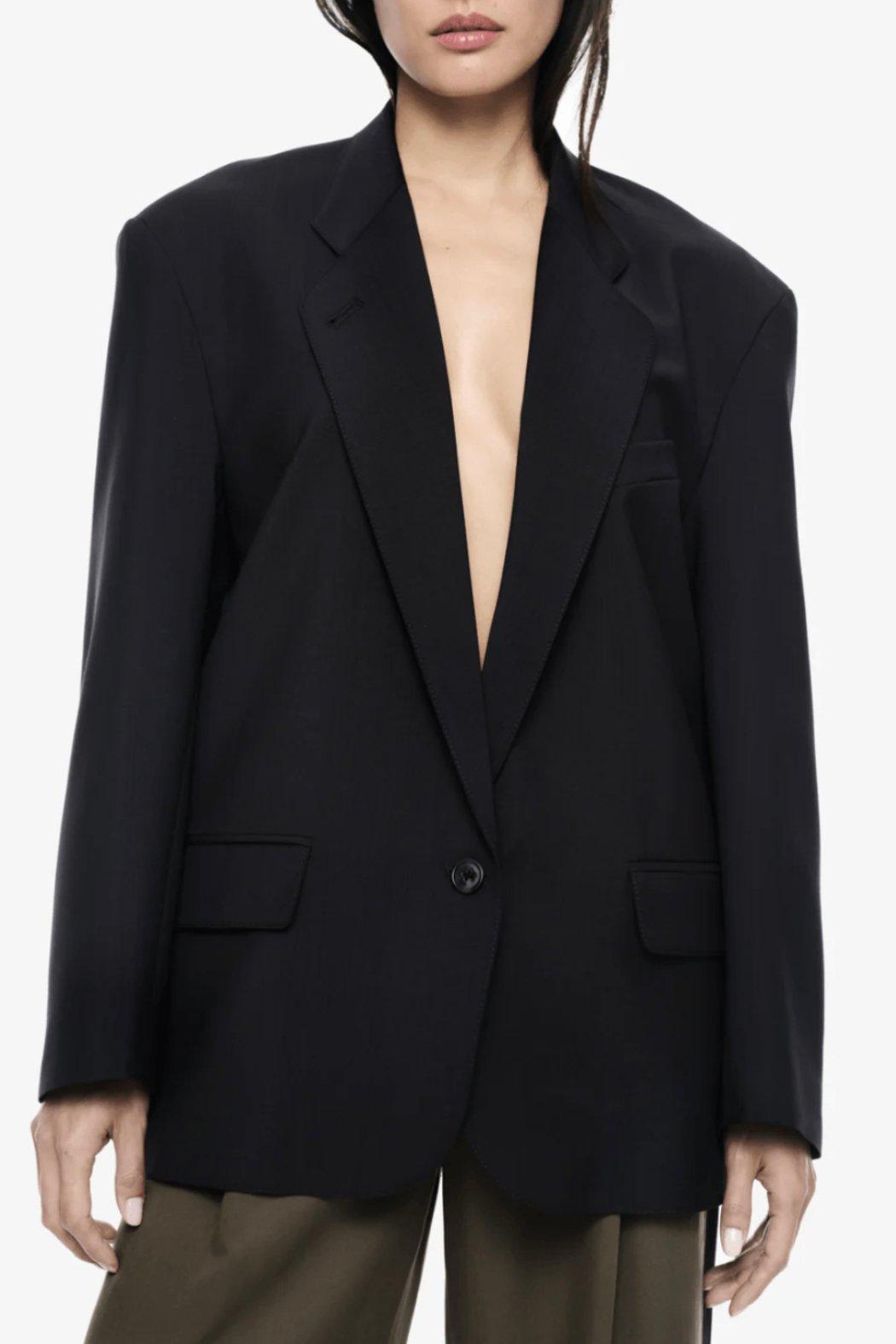 Massive One-Button Blazer Product Image