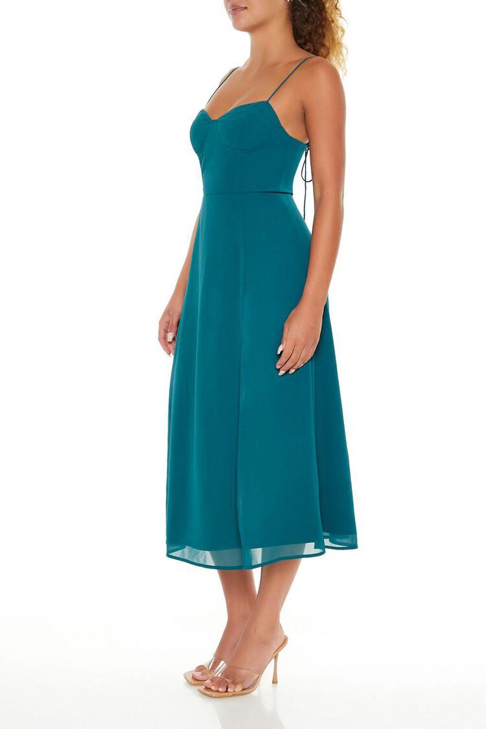 Chiffon Sweetheart Cami Midi Dress | Forever 21 Product Image