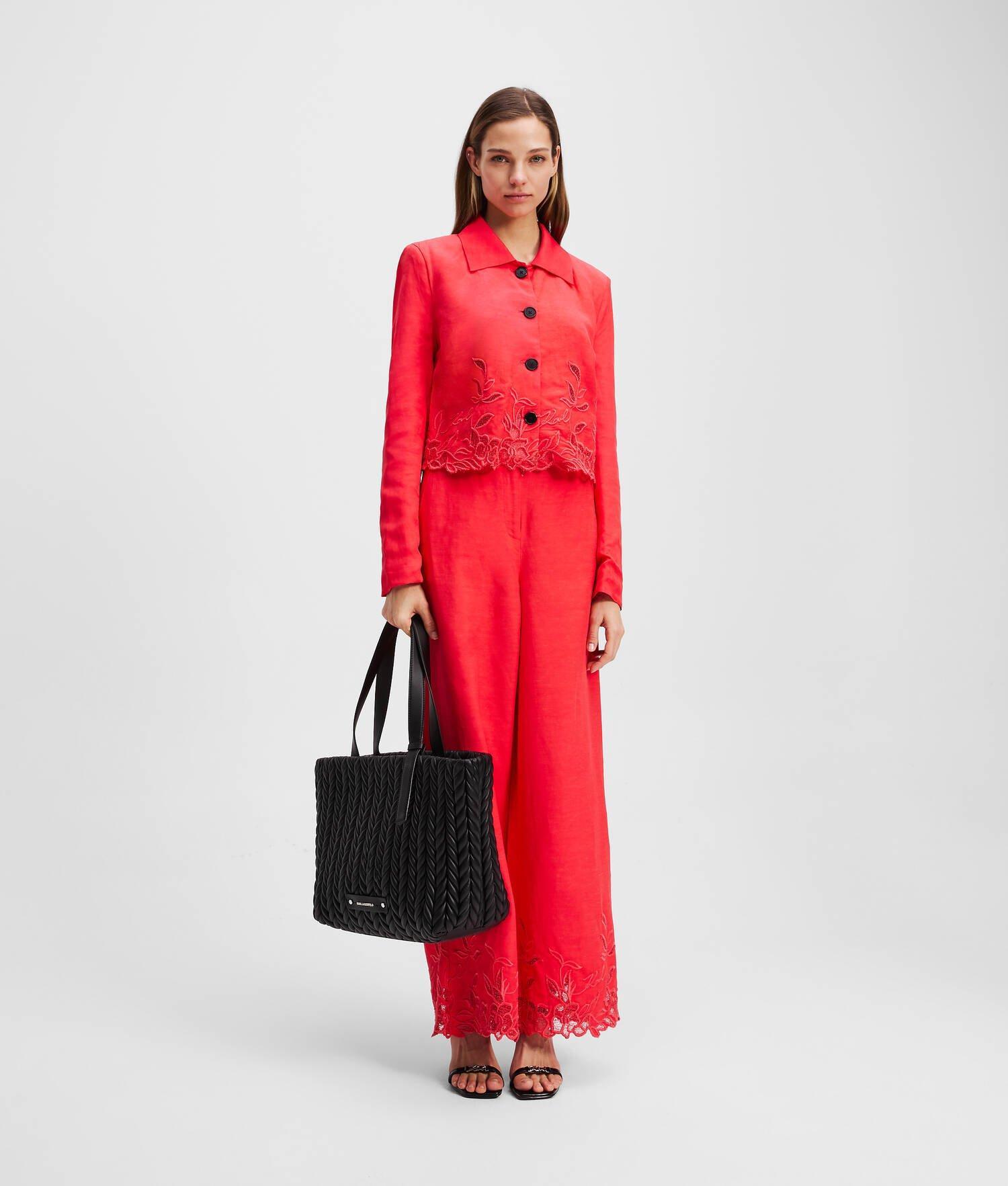CUT-OUT EMBROIDERY CULOTTES Product Image