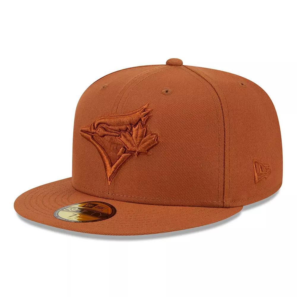 Men's New Era Brown Toronto Blue Jays Spring Color 59FIFTY Fitted Hat, Size: 7 5/8, Jay Brown Product Image