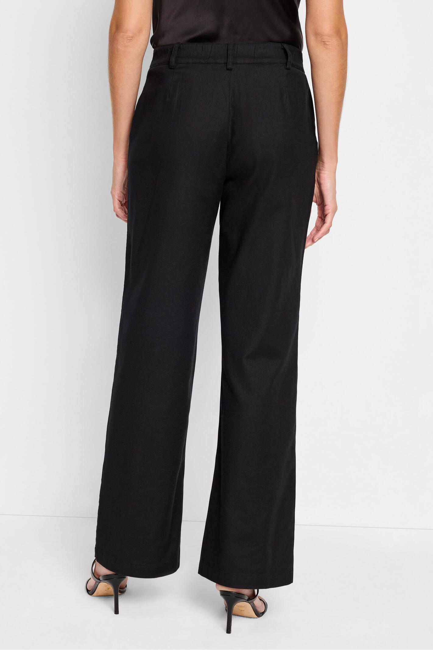 Linen Cotton Eliot Wide-Leg Pant Product Image