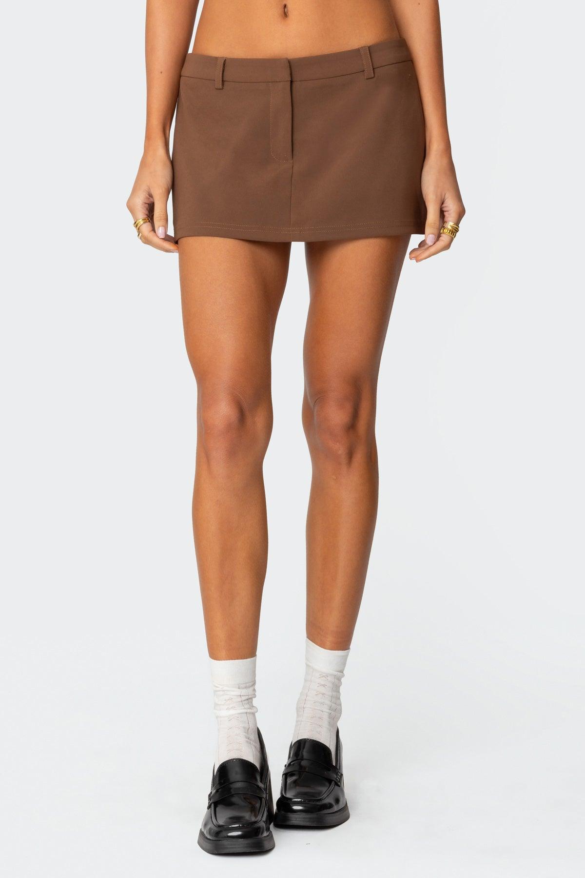 Marlie Tailored Micro Mini Skort Product Image