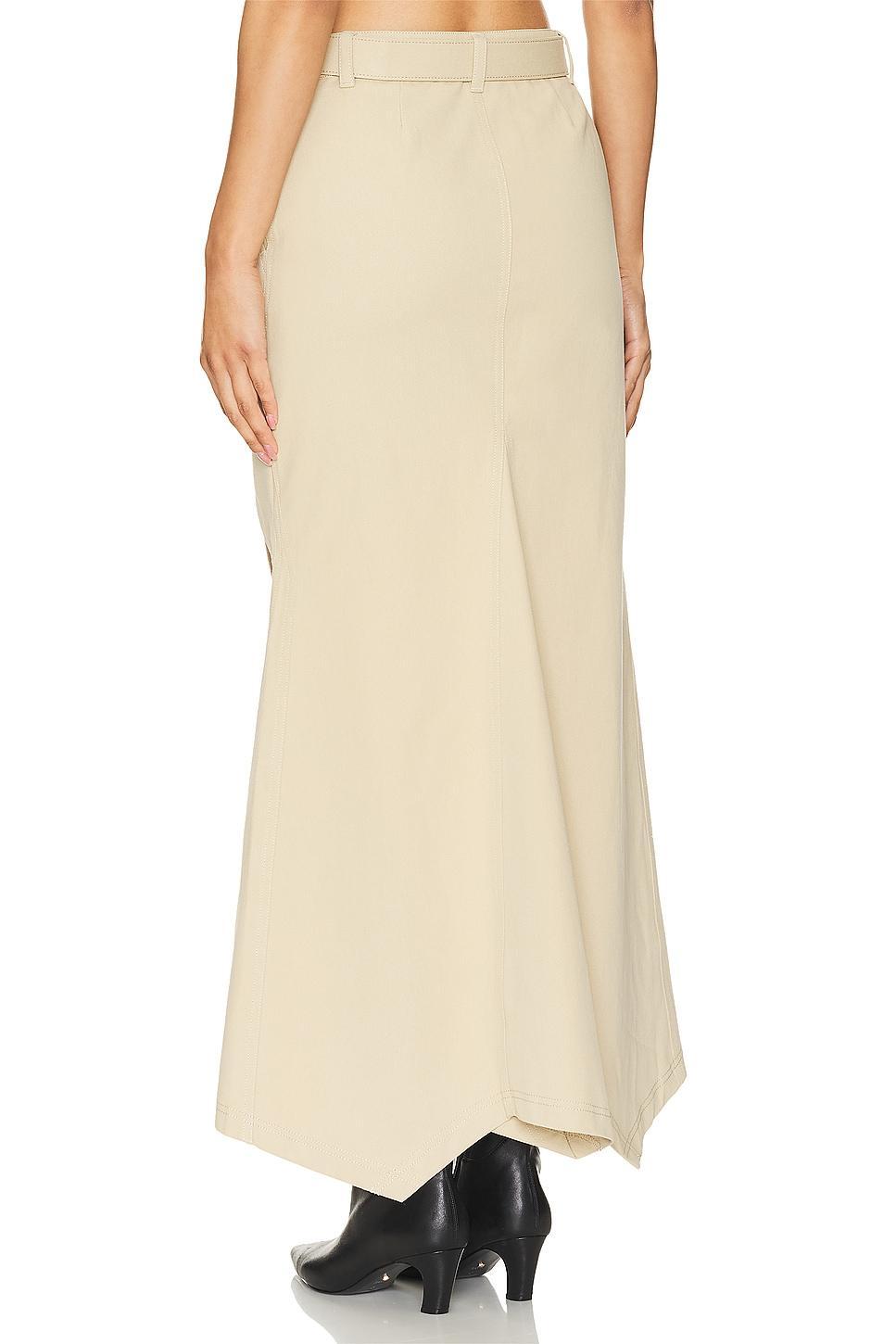 Lovers and Friends Jane Maxi Skirt in Khaki Product Image