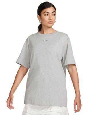 Womens Nike Sportswear Essential Tee Dark Grey Grey Product Image