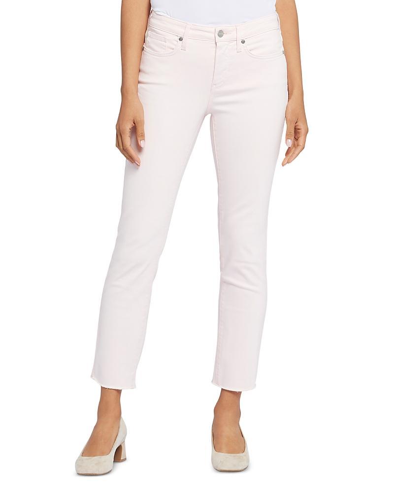 Nydj Sheri Frayed High Rise Ankle Skinny Jeans Product Image