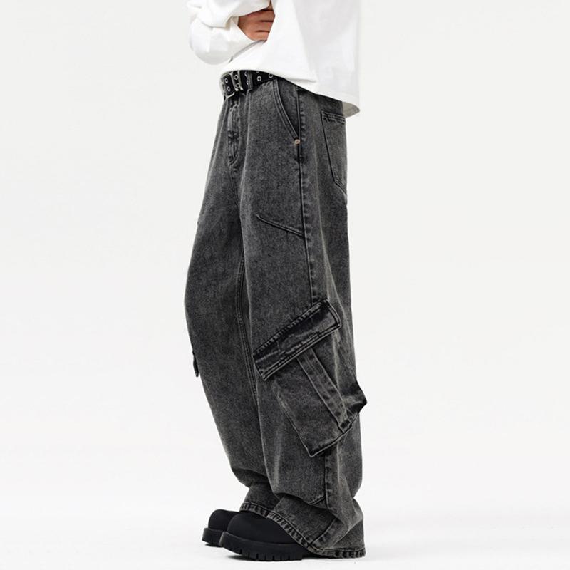 Retro Street Work Jeans Product Image