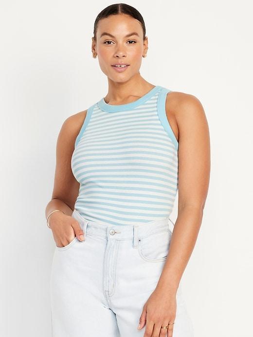 Snug Crop Tank Top Product Image