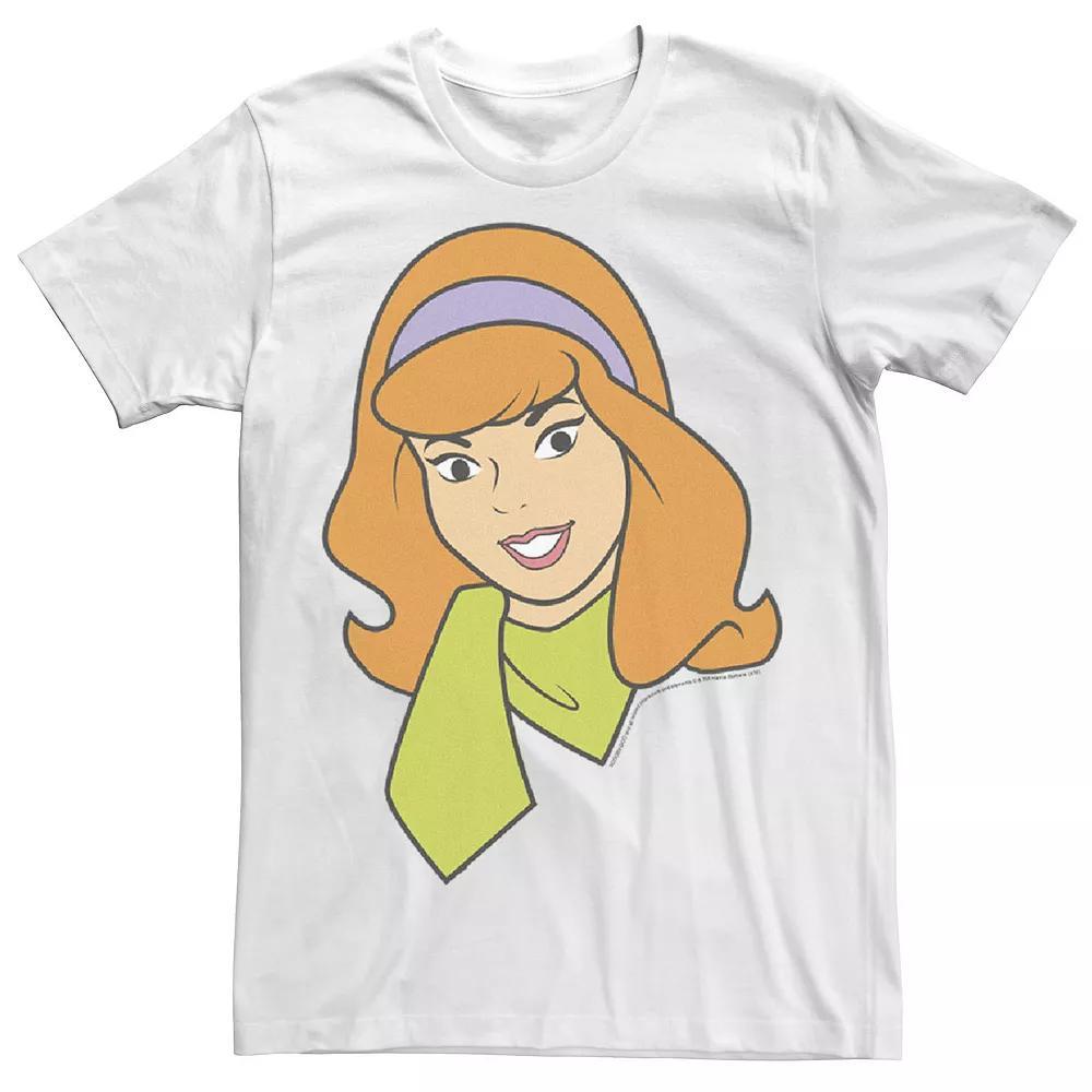 Men's Scooby Doo Daphne Large Portrait Tee, Size: XS, White Product Image
