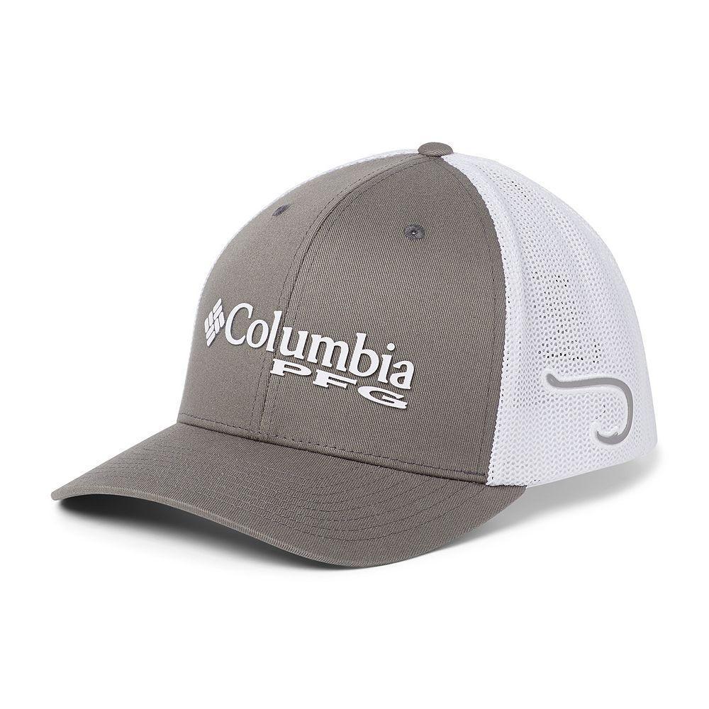 Men's Columbia FlexFit Mesh Fitted Cap, Size: Large/XL, Black Product Image