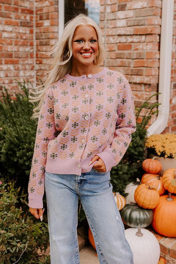 Small Town Social Knit Cardigan Product Image
