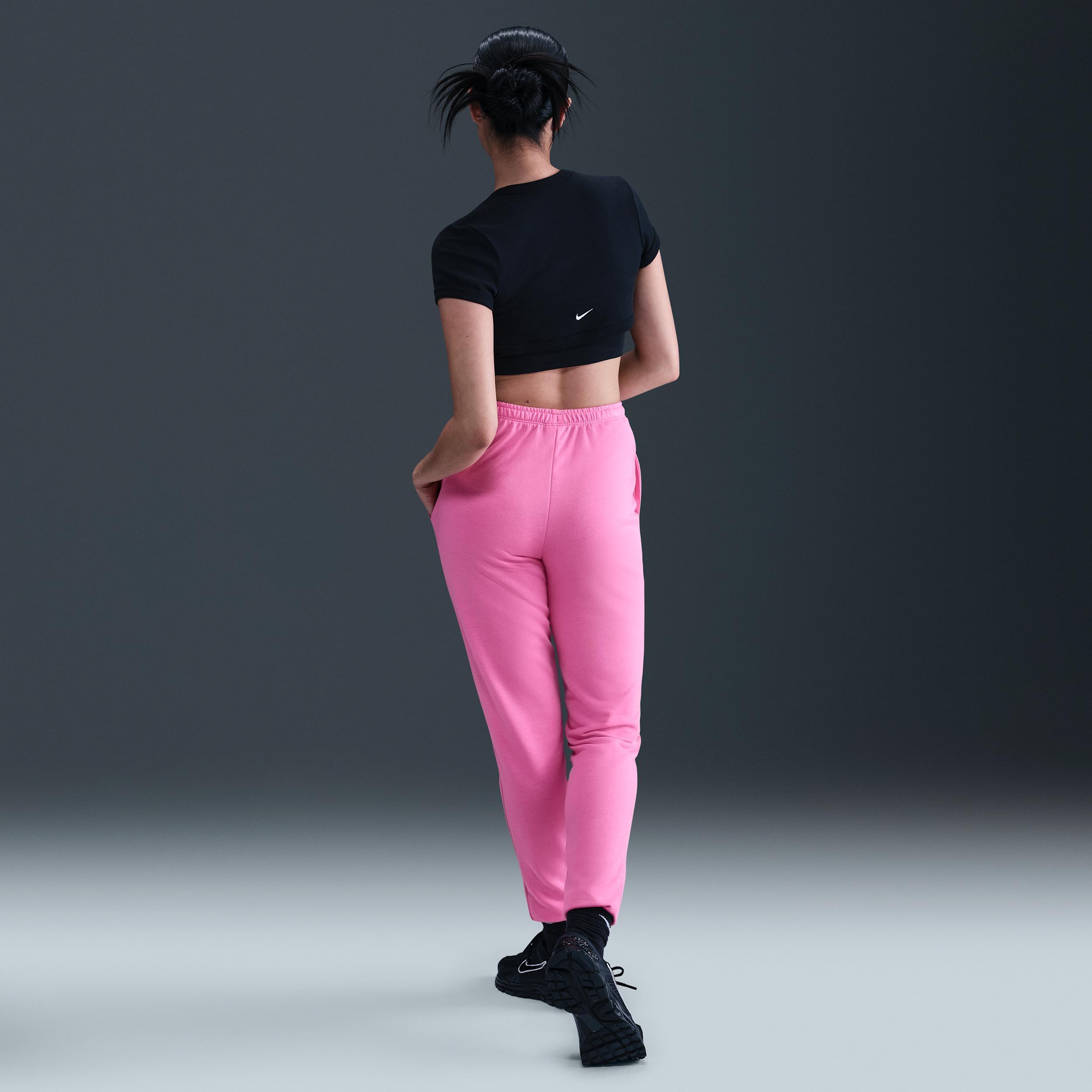 Women's Nike Sportswear Chill Terry Slim High-Waisted French Terry Sweatpants Product Image