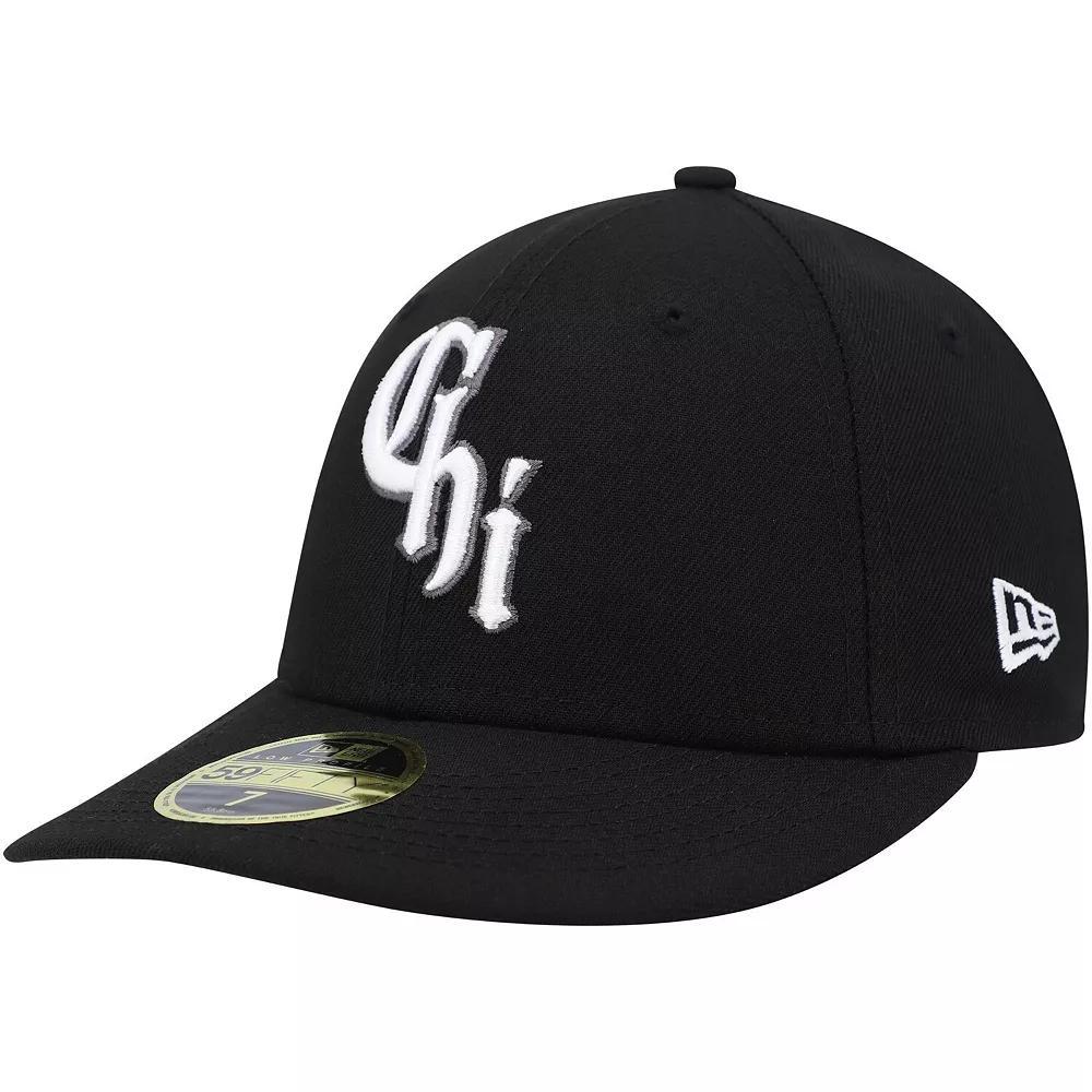Men's New Era Black Chicago White Sox City Connect 59FIFTY Fitted Hat, Size: 7 7/8 Product Image
