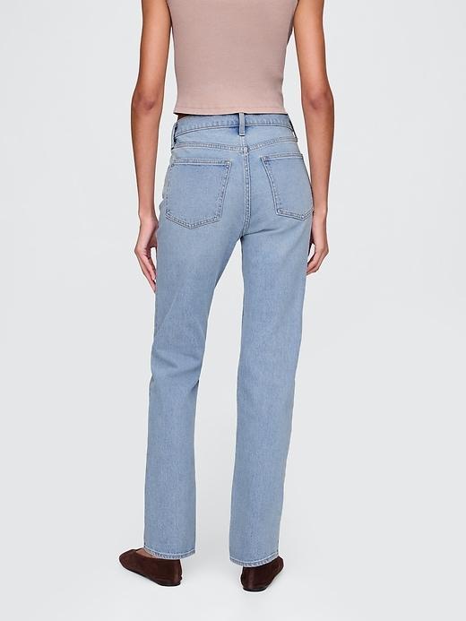 High Rise ’90s Straight Jeans Product Image