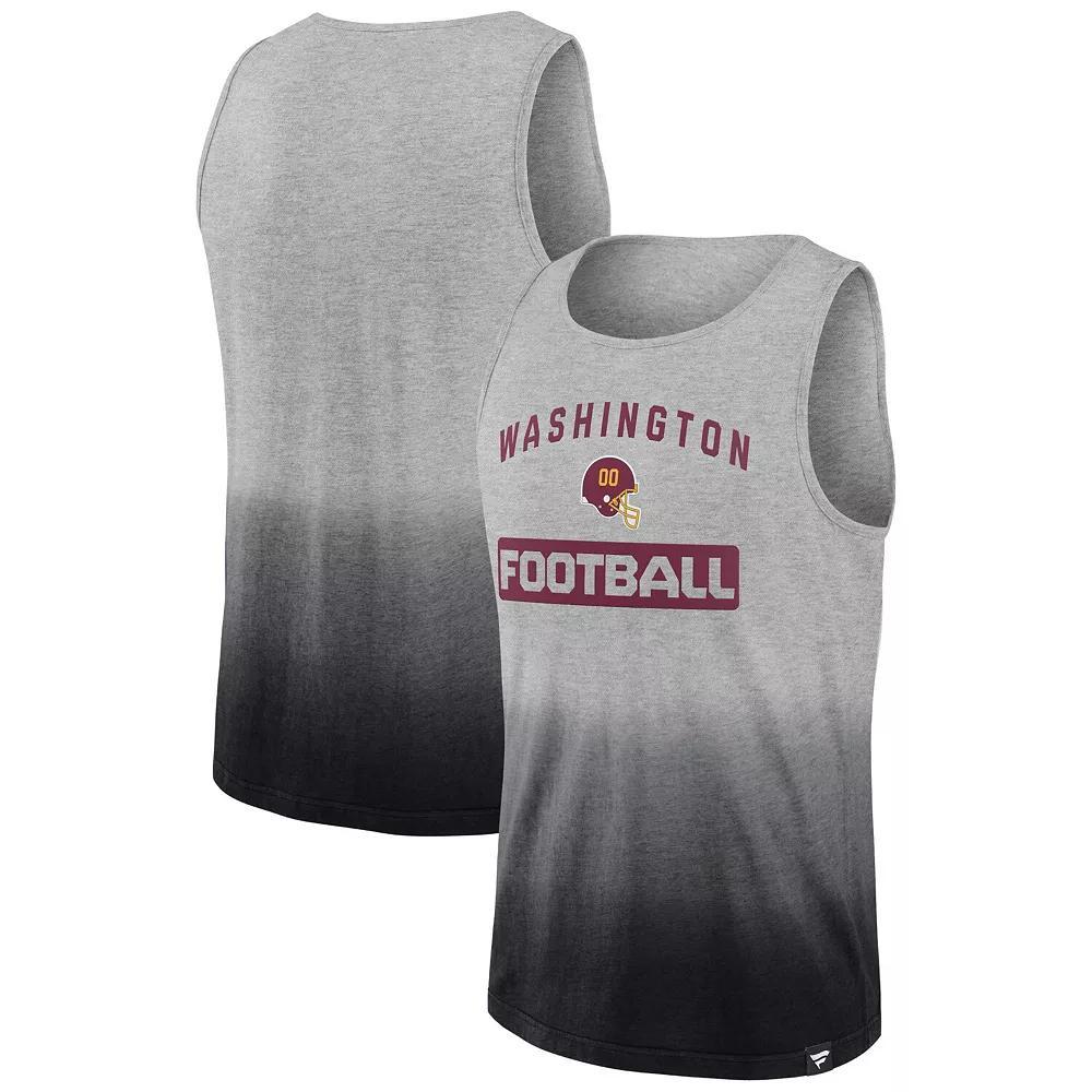 Men's Fanatics Branded Heathered Gray/Black Washington Football Team Our Year Tank Top, Size: Small, Wft Grey Product Image