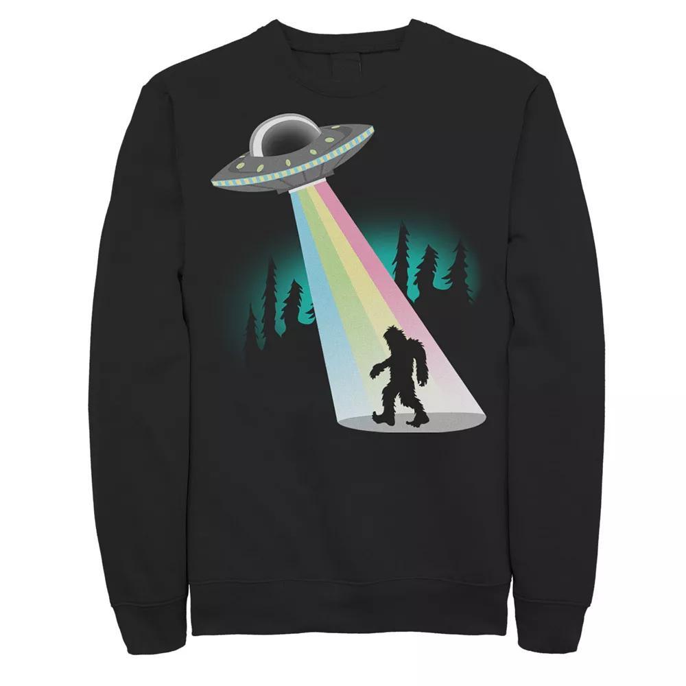 Men's Spacecraft Sasquatch Abduction Sweatshirt, Size: Large, Black Product Image