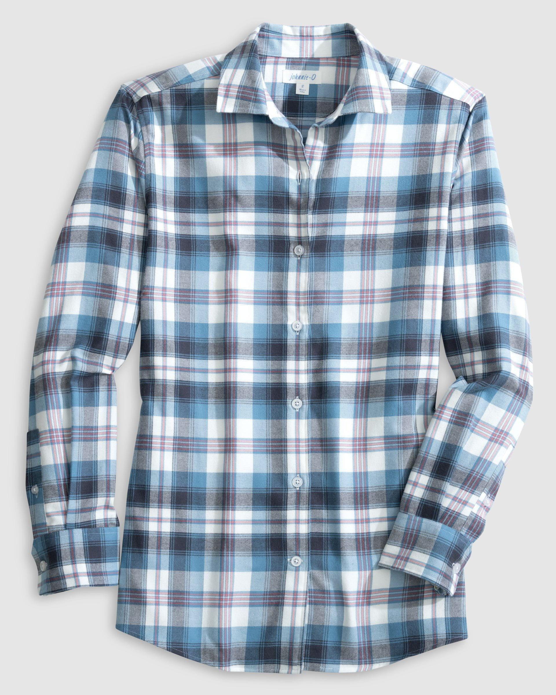 Inez Flannel Button-Up Shirt Female Product Image