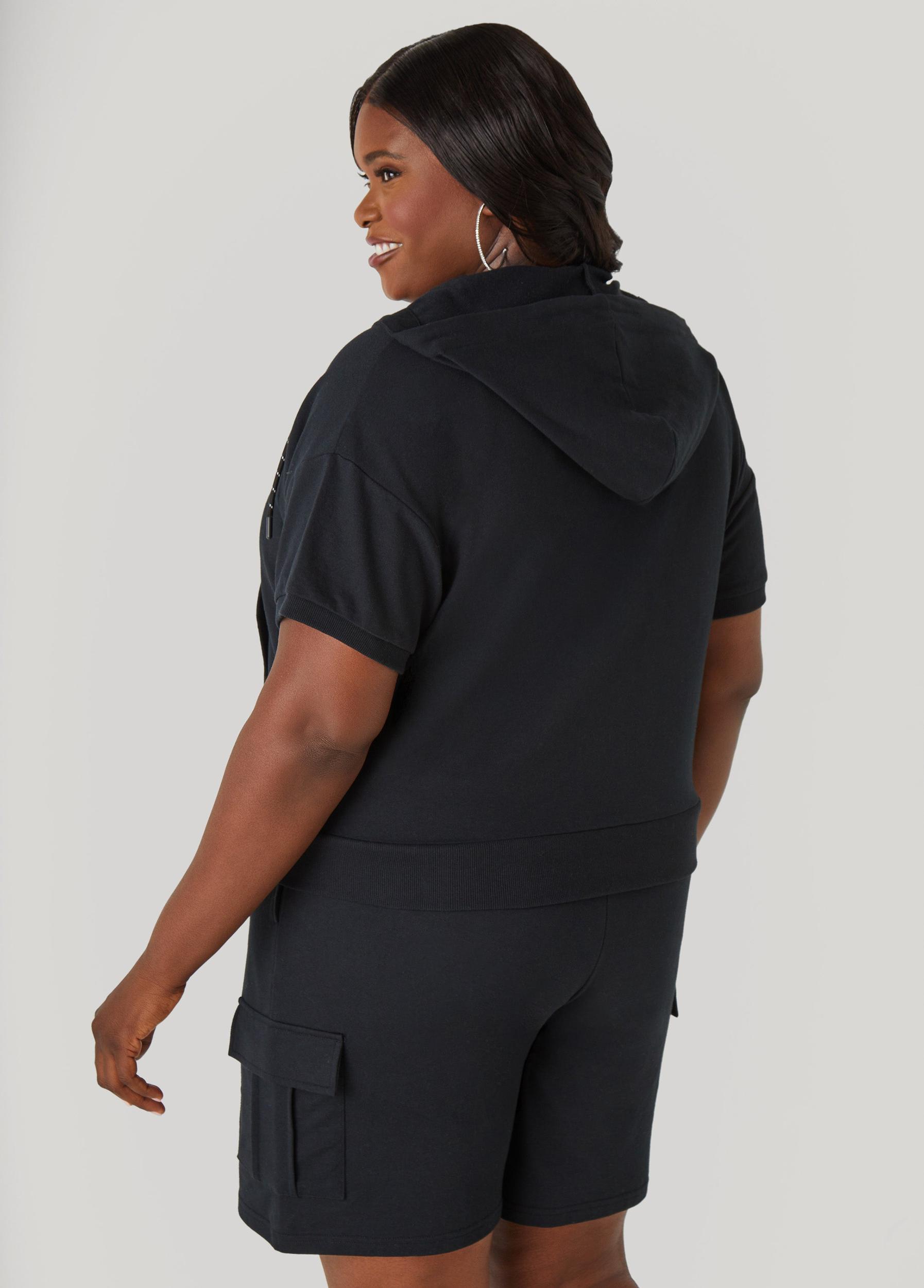 Zip Front French Terry Hoodie Product Image