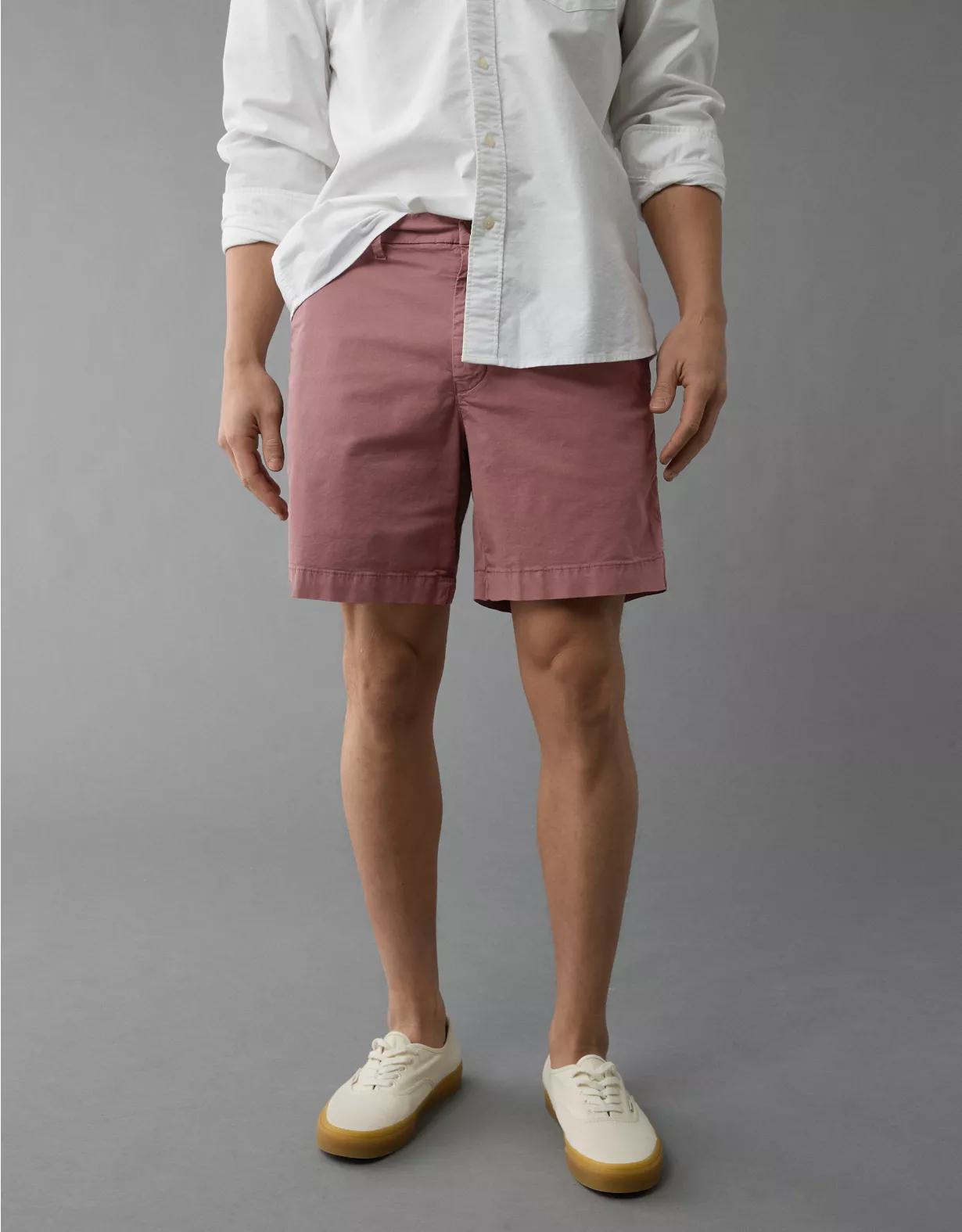 AE 7" Flex Khaki Short Product Image