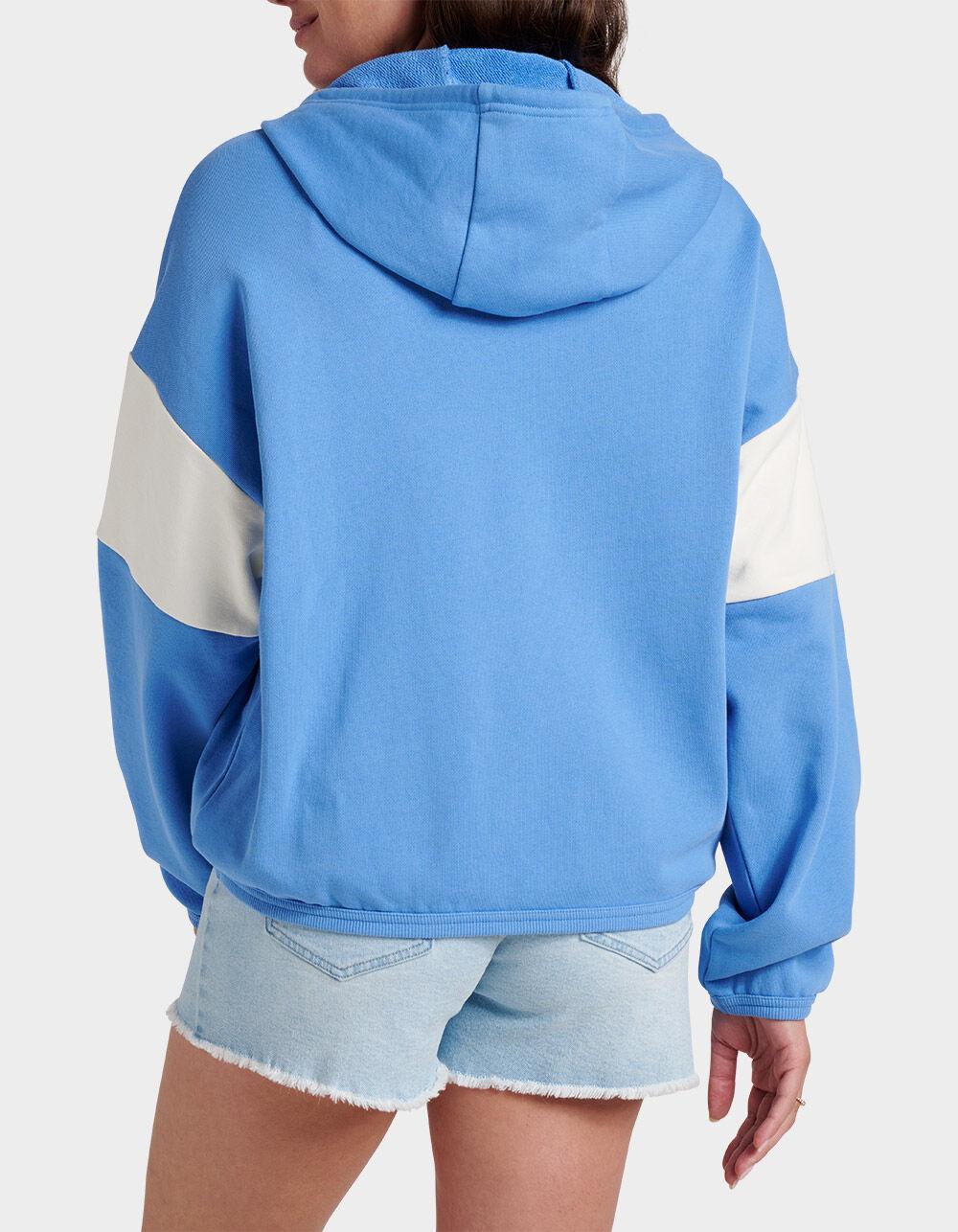 QUIKSILVER Wave Check French Terry Womens Hoodie - MARINE Product Image