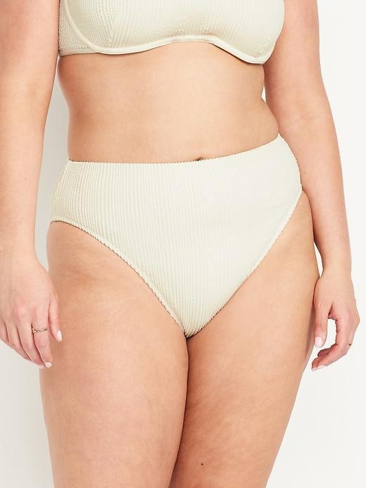 Extra High-Waisted French-Cut Bikini Swim Bottoms Product Image