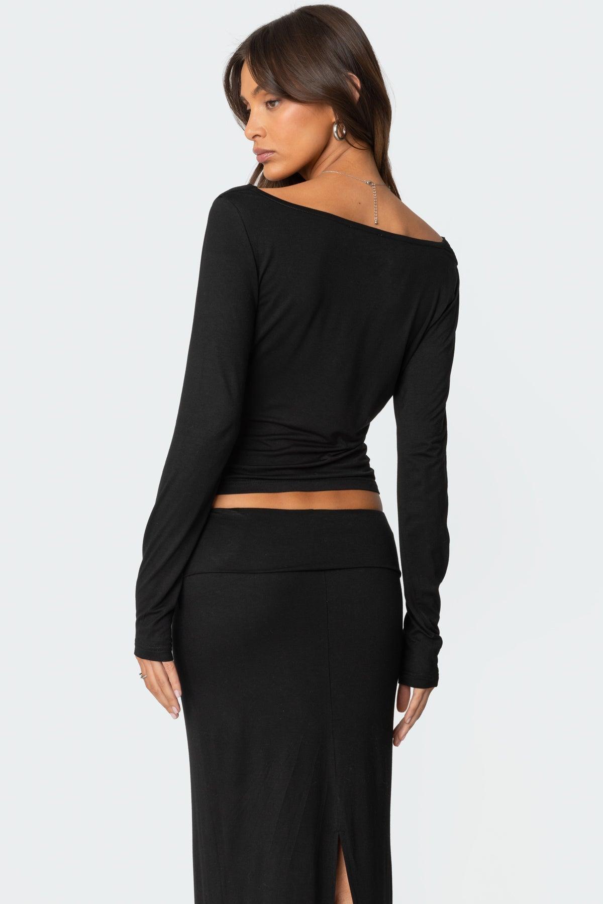 Johanna Cowl Neck Top Product Image
